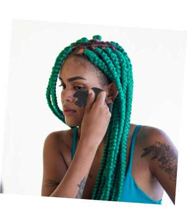 FRCOLOR Black Meteorite Facial Scraping Board & Massage Tools - Enhance Your Skincare Routine with Eye & Neck Massagers - Buy Online on GoSupps.com