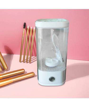 Electric Makeup Brush Cleaning Device - White | Multi-Size Compatible | Effortless & Quick Cleaning - Buy Online on GoSupps.com