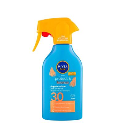 NIVEA SUN Protect & Bronze Sun Spray FP30 270ml - Buy Online on GoSupps.com
