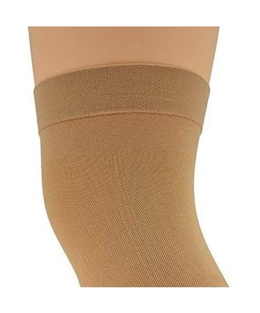 Unisex Nylon Knee Brace with Copper Compression Support - Lightweight & Breathable Made in USA (Medium 15.25-18 Inches - Buy Online on GoSupps.com