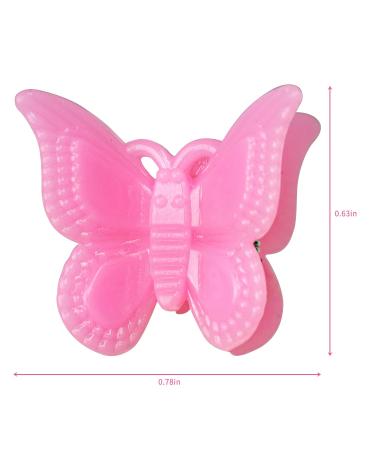 100 Pack Assorted Mini Butterfly Hair Clips for Women and Girls - Colorful Hair Accessories - Buy Online on GoSupps.com