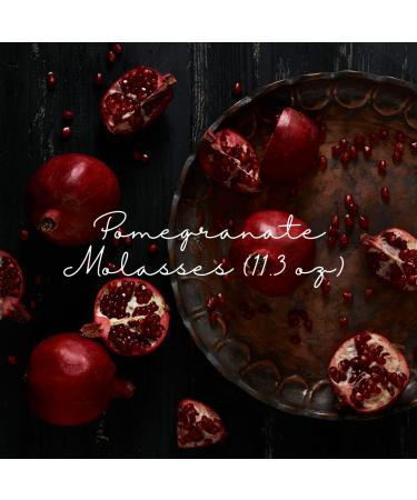Pomegranate Molasses (11.3 oz) - 100% Pure Juice, Mediterranean Cuisine, Healthier Alternative to Balsamic Vinegar, Nutrition-Rich, Flavorful, No Sugar Added, Vegan, Gluten-Free - Buy Online on GoSupps.com