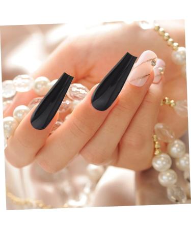  minkissy minkissy 1 Box Manicure Sheet Wear Armor U as Postizas Almond Shaped Press On Nails Press On Nails Gel For Nails Acrylic Material Abs Glossy - Buy Online on GoSupps.com