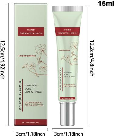 Foundation for Mature Skin Lightweight CC Cream | Water-Resistant CC Concealer 15ml for Daily Use and Sensitive Skin - Buy Online on GoSupps.com