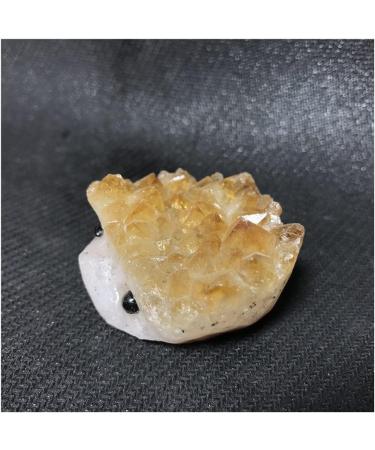 Beautiful Natural Citrine Quartz Hedgehog Crystal Stone Flower Metaphysical raw Stone for Decoration Wholesale JIZTGEDM - Buy Online on GoSupps.com