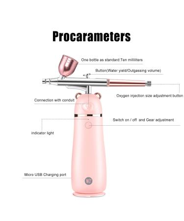 Cordless Airbrush Kit for Makeup, Cake Decoration, Art Painting | Portable Handheld Gun with Compressor for Nail Design, Tattoo & Graffiti - Buy Online on GoSupps.com