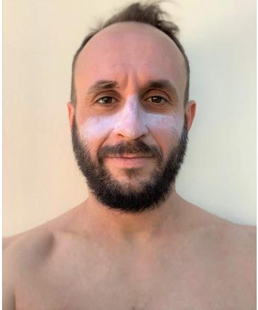 Megazinco SPF 50 Mineral Sunscreen - 100% Natural Protective Creme for Surfers Sailors Skiers & Athletes | 40 ml - Buy Online on GoSupps.com