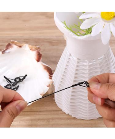 Kinbom 8-Piece Stainless Steel Rod Tips Repair Set - Fishing Rod Guide Rings for Freshwater & Saltwater | Durable Ceramic Repair Kit (Black) - Buy Online on GoSupps.com