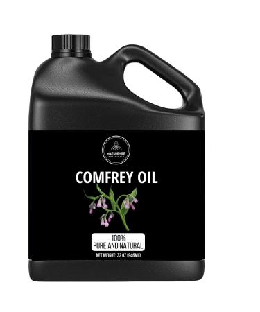 Naturevibe Botanicals Comfrey Oil 32 Ounces | 100% Pure and Natural | Great for Skin Care and Hair Care