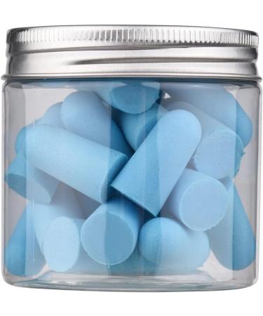Soft Foam Earplugs Set - Reusable Noise Cancelling Ear Plugs for Sleeping Travel & Work | 30/60/120 PCS Options Available - Hearing Protection Blue - Buy Online on GoSupps.com