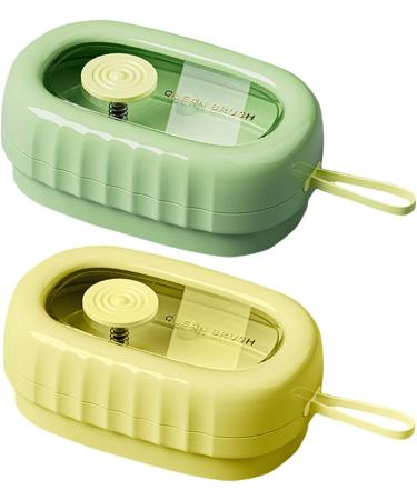 Multifunctional Soap Box Bathroom Roller Brush Scrubber Easy Refill Liquid Chamber for Housework  - Buy Online on GoSupps.com