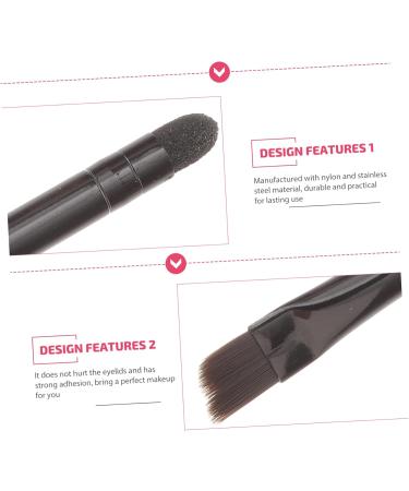 NOLITOY 20 Pcs Eye Shadow Brush Makeup Brush Makeup Applicators Women Eyeshadow Brush Miss Eyebrow Brush 5.8X0.7X0.5CMx2pcs Blackx2pcs - Buy Online on GoSupps.com
