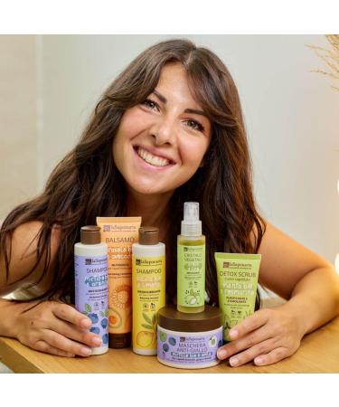 La Saponaria Detox Menthe et Romarin Bio Nouvelle Formule Nettoyant et Stimulant Scalp Scrub Id al pour tous les types de cheveux - Buy Online on GoSupps.com