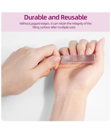 Acrylic Nail Care Kit - 5 in 1 Set with Nail Clippers, Glass File, Cuticle Trimmer, Pusher & Remover - Professional Stainless Steel Manicure Pedicure Tools - Buy Online on GoSupps.com