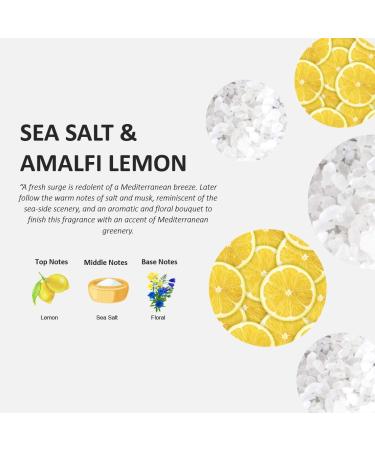 Cucina Hand Soap Set - Sea Salt and Amalfi Lemon - 200ml & 1L Refill - Buy Online on GoSupps.com