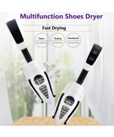 TYXTYX Electric Shoe Dryer with UV Ozone Deodorizer | Digital Controls & Timer | Prevent Odor | Glove Dryer Sanitizer (Size 13.2x11cm 10w) - Buy Online on GoSupps.com