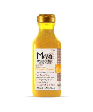 Maui Moisture Lightly Hydrating Body In-Shower Shower Lotion Pineapple Papaya for normal skin 384 ml In-Shower Lotion