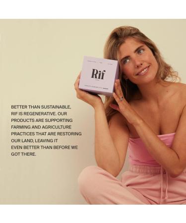 Rif Care Organic Menstrual Pads with Wings - Overnight Super Absorbency - Biodegradable Hemp Fiber - 14 Count - Pack of 1 - Buy Online on GoSupps.com