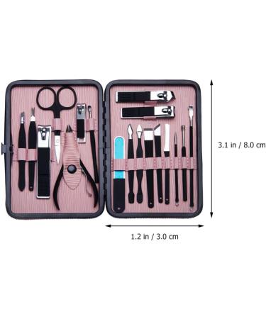 Premium Stainless Steel Nail Set - Nail Clippers & Pedicure Kit for Perfect Fingernail & Toenail Care - Buy Online on GoSupps.com