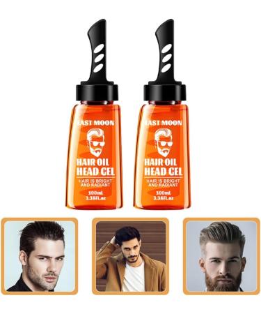 Beaupretty 2pcs Men's Hair Wax Comb Men Hair Gel Hair Gel for Men Hair Oil for Men Man Texture Wide Tooth Comb - Buy Online on GoSupps.com