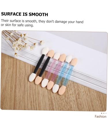 Didiseaon 40pcs Sponge Stick Eyeshadow Stick Double Ended Makeup Brush Eyeshadow Concealer Flash - Buy Online on GoSupps.com