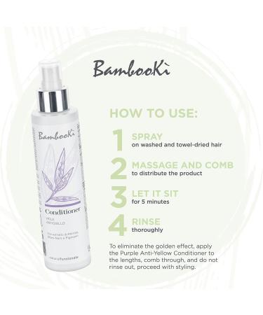 Gamma pi srl Professional Violet AntiYellow Mask Bambook for Blonde and Gray Hair Neutralizes the YellowOrange Glow Hydrates with Bamboo Keratin Coconut Oil Without SLS and Parabens Intense Violet 200 ml - Buy Online on GoSupps.com