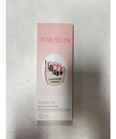 Cured Gel Nail Strips Set with Cuticle Stick, File, Wipes, and Sealing - Long Lasting Waterproof Polish Wraps Stickers - NJTZ-19 - Buy Online on GoSupps.com