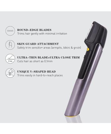 Buy Waterproof Electric Razor for Men - Rechargeable Beard & Body Hair Trimmer - Professional Multi-Functional Groomer for Sensitive Areas - Buy Online on GoSupps.com