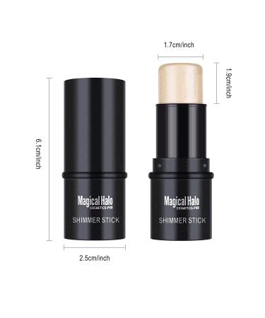 Ownest Highlighter Stick - Shimmer Cream Powder, Waterproof & Long-Lasting - 2 Colors, Self-Sharpening Crayon Stick - Buy Online on GoSupps.com