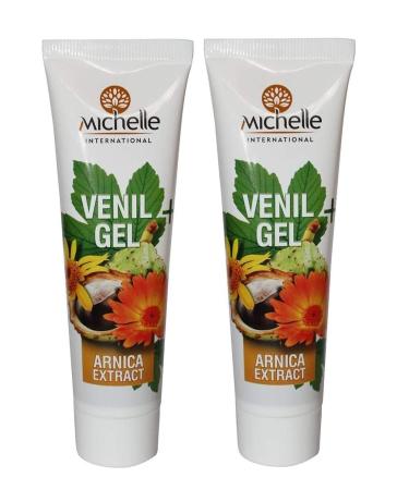 Venil Gel for Varicose Veins with Natural Extracts of Horse Chestnut Oak Bark and Calendula - 2pcs x100ml