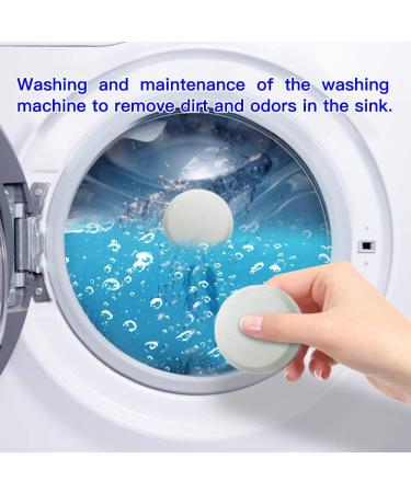 Eco-Friendly Washing Machine Cleaner & Descaler - 16 Tablets (448g) | Deep Clean Front & Top Loading Washers, Drum & Tub Seals - Buy Online on GoSupps.com