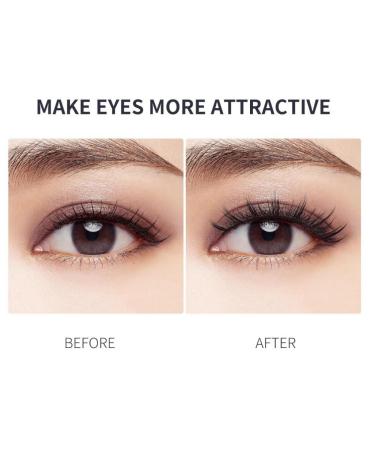 Manga Lashes: 10 Pairs of Wispy False Eyelashes for Natural Anime Look - Japanese Style Spiky Asian Lashes by EROUGE - Buy Online on GoSupps.com