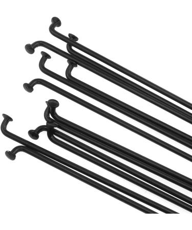 AYLIFU 12 PCS 14G Stainless Steel Spokes 260mm for Mountain and Road Bikes - Includes 12mm Spoke Caps - Buy Online on GoSupps.com