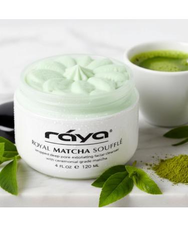 Raya Royal Matcha Souffl Facial Cleanser (100) | Exfoliating Face Wash for Oily and Combination Skin | Helps Clear Clogged Pores and Smooth Complexion - Buy Online on GoSupps.com