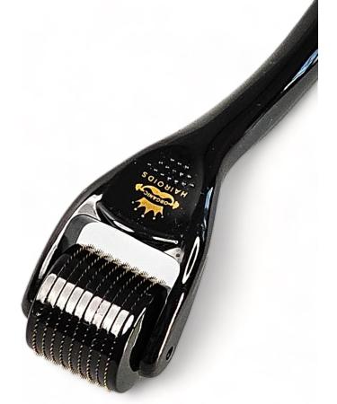 Organic Hairoids Growth Derma Roller | 0.5mm 540 Titanium Micro Needles | Hair & Beard Growth Accelerator | Activates Hair Follicles | Beard Roller for Growth for Men - Buy Online on GoSupps.com