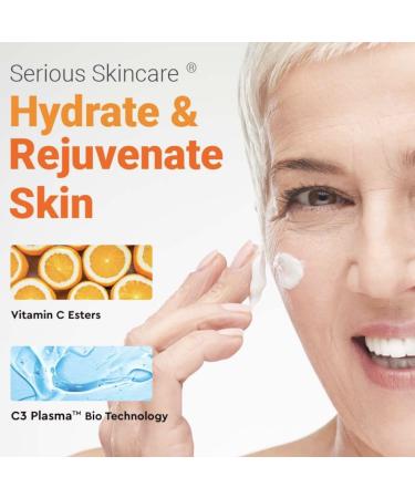 Serious Skincare C3 Plasma Vitamin C Night Cream - Deep Hydration & Hydrolyzed Collagen - 1.7 oz | International Shipping Available - Buy Online on GoSupps.com
