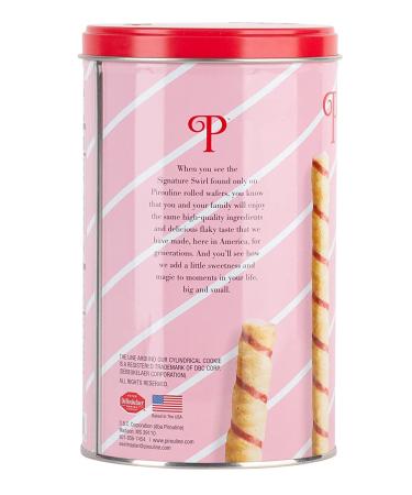 Pirouline CrÃ¨me Filled Rolled Wafers: Strawberry. (Pack of 3) 14.1 Ounce Tins in New Protective Packaging - Buy Online on GoSupps.com