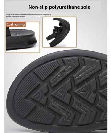 Shop Lightweight Outdoor Orthopedic Flip Flops for Men | Stylish Bunion Corrector Slippers for Plantar Fasciitis - Comfort Travel Beach Sandals - Buy Online on GoSupps.com