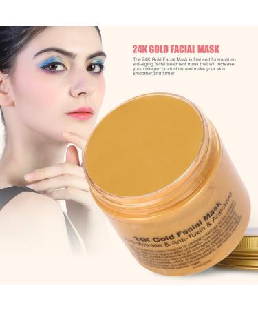 24 Gold Facial Mask Collagen Face Mask 24 Gold Facial Deep Hydration Whitening Brightening Mask Tearing For Mask Skin Rejuvenation - Buy Online on GoSupps.com