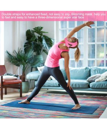 Face Slimming Belt Bandage for Women - Double Chin Skin Strap for Face-Lift - Pink | Ideal Gift - Buy Online on GoSupps.com