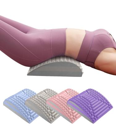 Back Stretcher Pillow - Lumbar Support Massager for Neck Waist & Back Pain Relief - Herniated Disc & Ischias Care - Buy Online on GoSupps.com