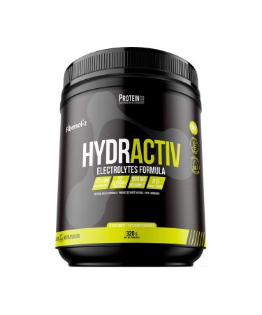 ProteinCo | Hydractiv | 1711mg of Electrolyte Powder | Fibersol-2 & Himalayan Pink Salt | Stevia | Sugar Free (320 g Citrus Burst) Citrus Burst 320 g