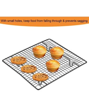 Stainless Steel Cooling & Baking Rack | Non-Stick Grill Tray for Cookies Cakes & Bread - Shop Internationally - Buy Online on GoSupps.com