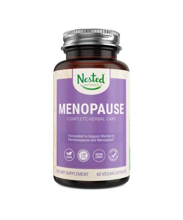 Nested Natural Menopause Complete Herbal Care Supplement for Women - 60 Capsules