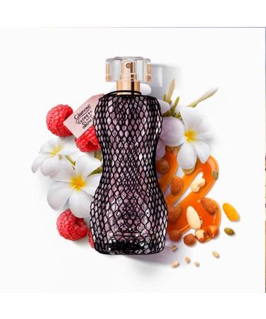 Boticario - Linha Glamour (Secrets Black) - Colonia Feminina 75 Ml - (Glamour (Secrets Black) Collection - Eau de Toilette for Women 2.5 Fl Oz) - Buy Online on GoSupps.com