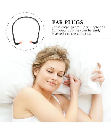 Buy Balacoo 8pcs Reusable Banded Ear Plugs - Perfect for Shooting Swimming Work & Airplane Travel | Comfortable Silicone Ear Protection - Buy Online on GoSupps.com