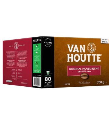Van Houtte Original House Blend Coffee 80 k cups 760 g