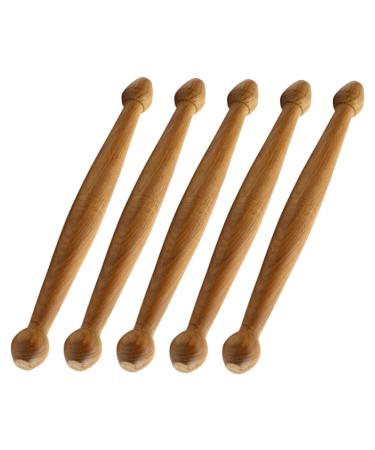 5st wood massage device Chinese massage device spa massage tab pressure point point massage device wooden pen foot massager full body massage device fragrant wood acupuncture rod wood