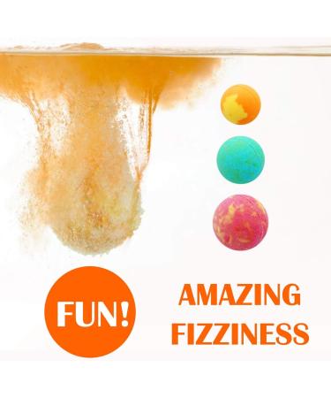 Kids Bath Bombs with Surprise Toys - Vegan Essential Oil Fizzies for Boys and Girls - Moisturizing Spa Kit - Handmade 12 Set - Buy Online on GoSupps.com