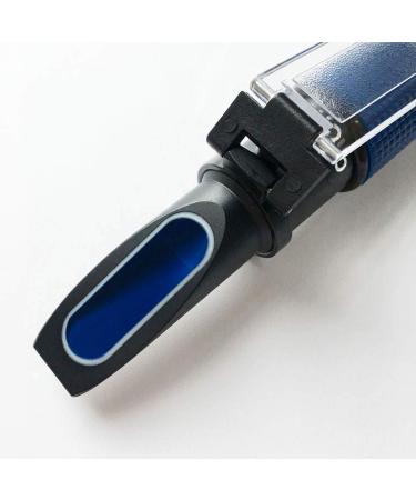 Aichose Salinity Refractometer for Seawater & Marine Fishkeeping Aquarium | Saltwater Pool | ATC Function | Dual Scale 0-100 Salinity & Specific Gravity - Buy Online on GoSupps.com